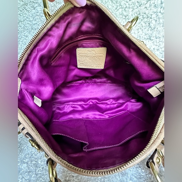 Coach Madison Sofia Satchel W/Shoulder Strap - Picture 10 of 14